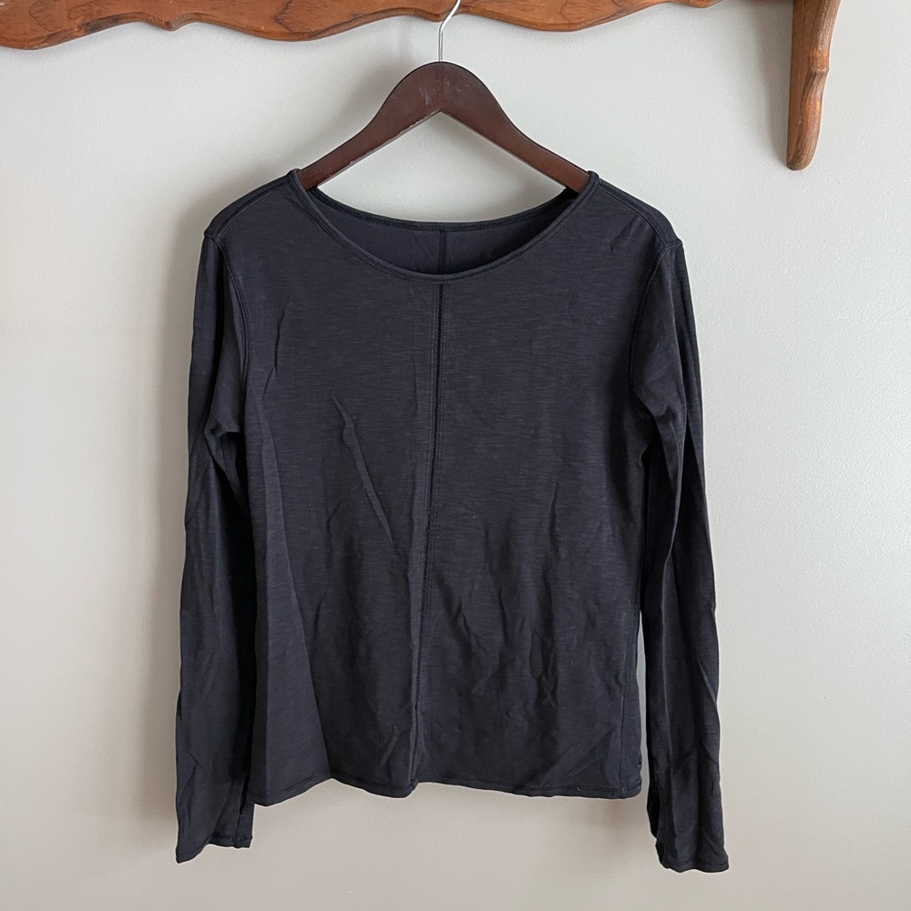 Black Lululemon Long-sleeve Top